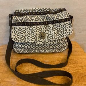 Patterned Crossbody Bag